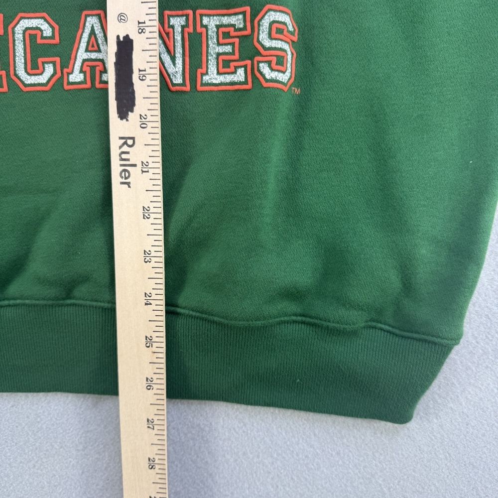 Hollister Miami Hurricanes Sweatshirt Men's Large Brand New W/Tags Boxy Fit NCAA - Picture 9 of 10